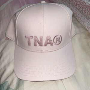 NWOT TNA Baby pink hat💕